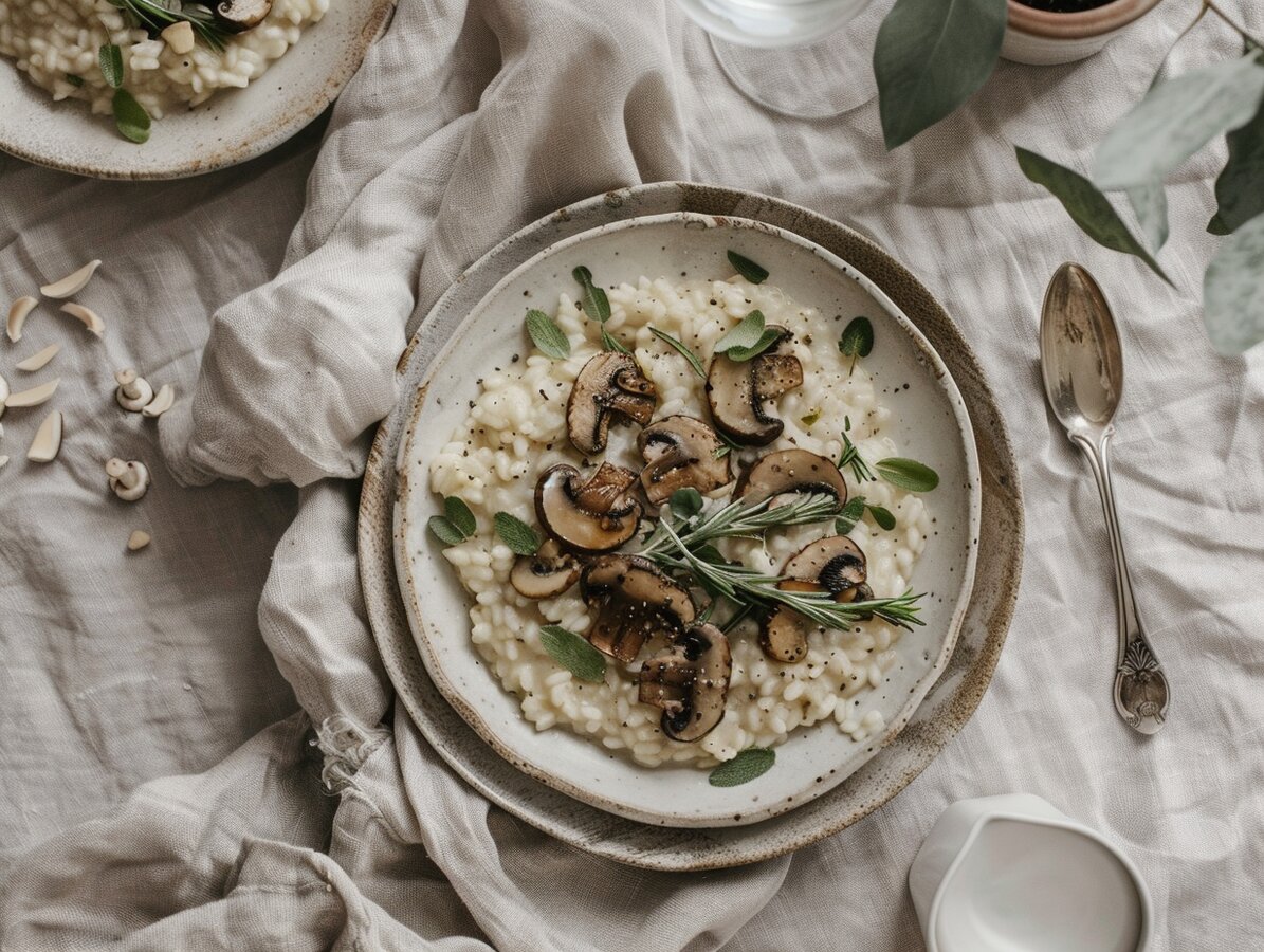 Wild Mushroom Risotto